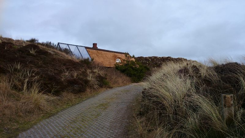 Einfahrt zum Ferienhaus